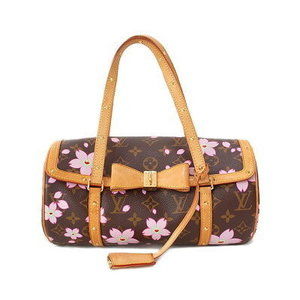 Louis Vuitton Monogram Cherry Blossom Papillon Shoulder Bag